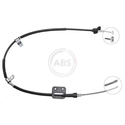 Cable de accionamiento, freno de estacionamiento A.B.S. K18777 Rebajas